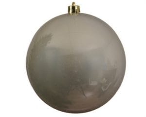 PALLINA DI NATALE D20 CM perla (Cod. 24010-04)