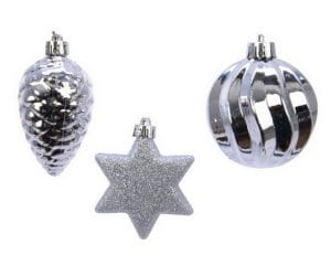 SET 3 PENDAGLI NATALE argento (Cod. 28799-02)