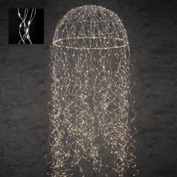 MEDUSA LUCI 720 LED BIANCO CLASSICO H150 D40 CM  (Cod. 29622-01)