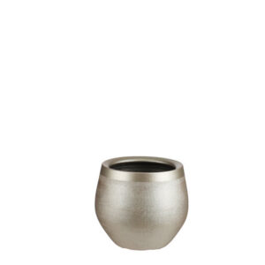 VASO DOURO H18 D20 CM platino (Cod. 31183-01)