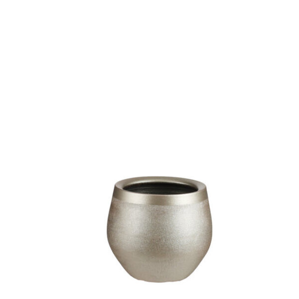 VASO DOURO H18 D20 CM platino (Cod. 31183-01)