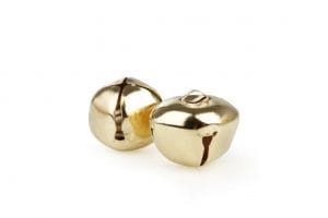 CAMPANELLE METALLO 2,3CM  ORO SET 40 PZ. oro (Cod. 29425-02)