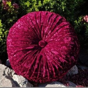 CUSCINO BAROK BORDO' D40CM  (Cod. 29376-01)