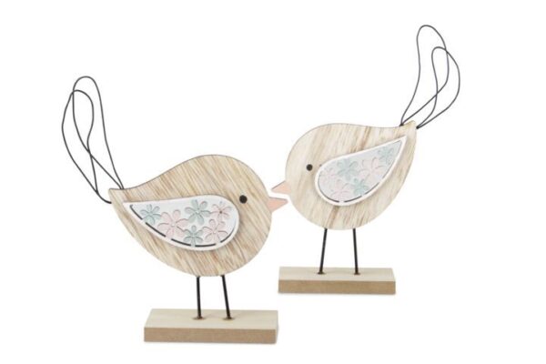 UCCELLINO 12,5X3,5 H18,5 CM  (Cod. 29921-01)