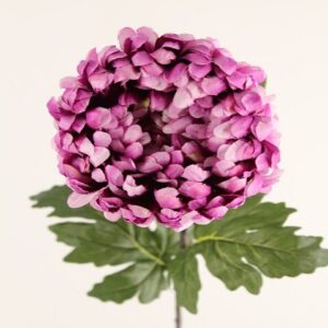 RAMO CRISANTEMO 80X13 CM viola (Cod. 27609-02)