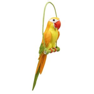 PAPPAGALLO IN CARTA 44 CM giallo (Cod. 28330-02)