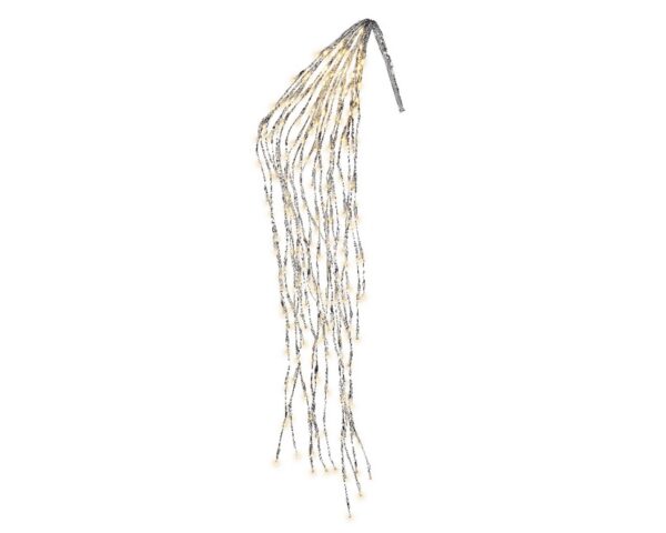 CASCATA LUCI BIANCO CALDO 100CM 220LED INT-EXT  (Cod. 28844-01)