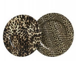 PIATTO LEOPARDATO D33 CM  (Cod. 28848-01)