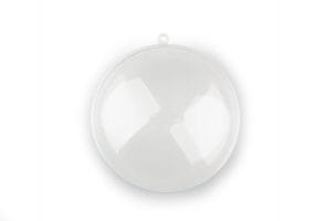 S/10 SFERE TRASPARENTI D11 H4,5 CM  (Cod. 29426-01)