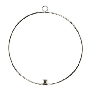 PORTACAND. IN CERCHIO ALLUMINIO 40/93 CM  (Cod. 29231-01)