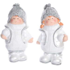 BAMBINO IN TERRACOTTA 8.5X12,5X20,5 CM  (Cod. 25976-01)