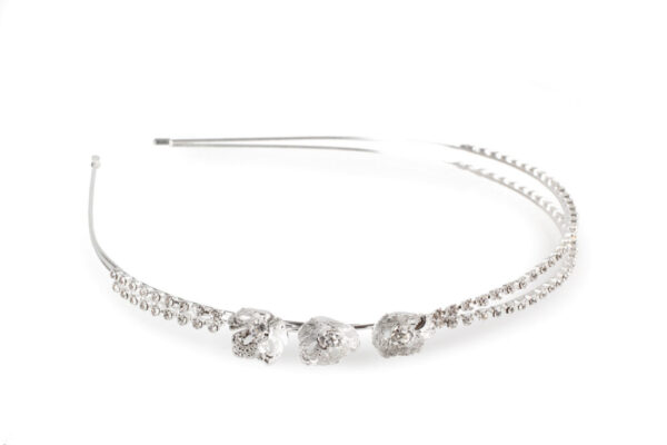 SET 4 PZ. DIADEMA METALLO D12X1,5 CM  (Cod. 28362-01)