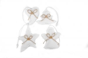 16PZ DECORI STOFFA  6-9 CM  (Cod. 27520-01)