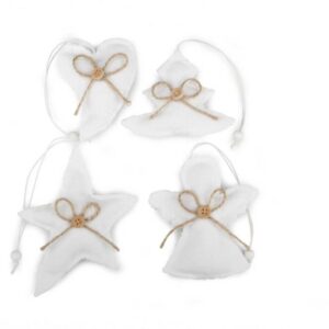 16PZ DECORI STOFFA  6-9 CM  (Cod. 27520-01)