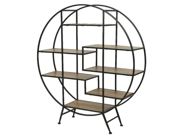 SCAFFALE TONDO 30X158 H179 CM  (Cod. 29706-01)