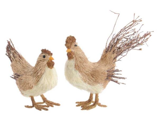 GALLINA D'ERBA 28x10x22cm
16x10x18cm  (Cod. 26738-01)