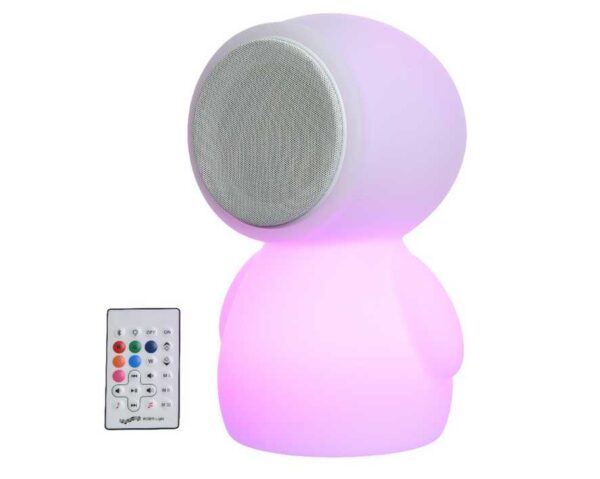 AUTOPARLANTE RICARICABILE LED 18L 18x20x30cm  (Cod. 26793-01)