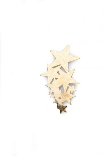 S/30 SPILLA CON STELLE 6,5X3,5CM  (Cod. 30331-01)