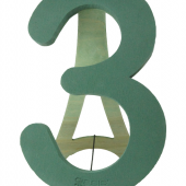 OASIS NUMERO SPUGNA BIOLINE CM. 40X26X6 tre (Cod. 26302-04)