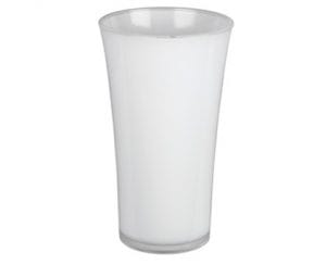 VASO CRISTAL D16,5 H27 CM bianco (Cod. 5083-01)