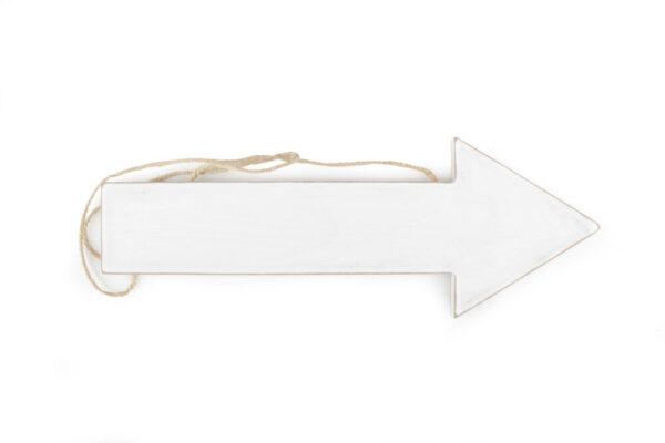 CARTELLO FRECCIA "THIS WAY" 12,5X35 CM  (Cod. 30843-01)