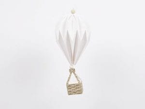 MONGOLFIERA DI CARTA 50X24 CM   (Cod. 30857-01)