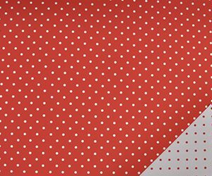 BOBINA STAMPA S/PERLATO MINI POIS 1X40 MT  rosso-bianco (Cod. 30845-04)
