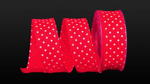 NASTRO TNT POIS ANIMATO MM.40 MT.20 rosso-07 (Cod. 3351-05)