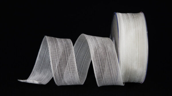 NASTRO LUCE ANIMATO MM.40 MT.20 bianco-01 (Cod. 3343-01)