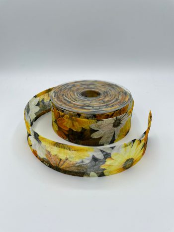 NASTRO SOFIA DECOFIBRA MM40 MT25 giallo-ocra-05 (Cod. 29956-01)