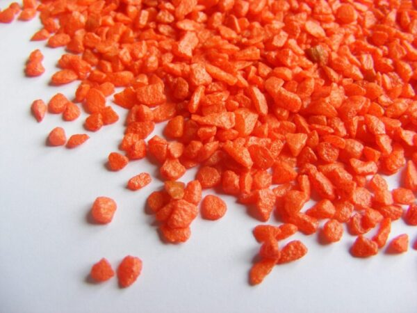 GRANULATO COLORATO MM 3-6 BUSTA 1KG arancio (Cod. 2759-20)