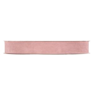 NASTRO VELLUTO DOUBLE VELVET MM25 X 30MT  rosa (Cod. 30724-06)