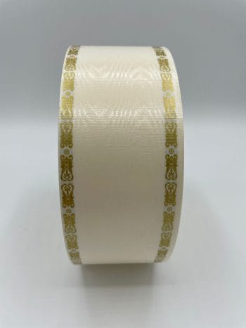 NASTRO NILO NEW MOIRE' MM50 MT100 avorio (Cod. 1485-02)