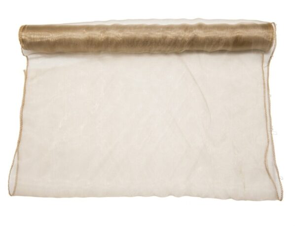 ROTOLO DECO ORGANZA CM 48 X 9,15 MT tortora (Cod. 3221-30)