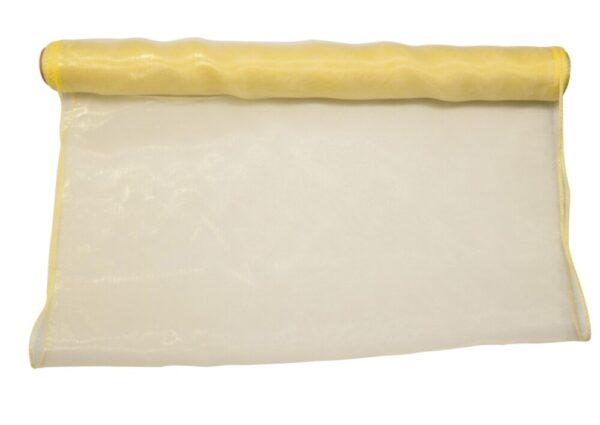 ROTOLO DECO ORGANZA CM 48 X 9,15 MT giallo (Cod. 3221-17)