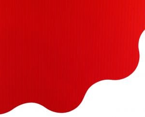 SOTTOVASI MARGHERITA MILLERIGHE D40 50PZ rosso (Cod. 30906-08)