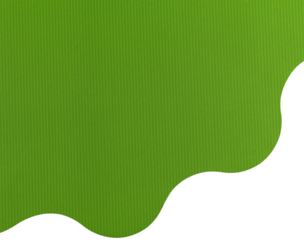 SOTTOVASI MARGHERITA MILLERIGHE D40 50PZ verde-pistacchio (Cod. 30906-11)