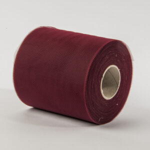 TULLE FILE' 40 TD CM.25 MT.100 bordeaux (Cod. 715-17)
