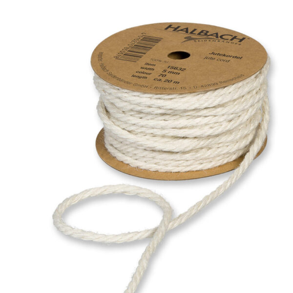 CORDONCINO JUTA 5MM 20M  (Cod. 30536-01)