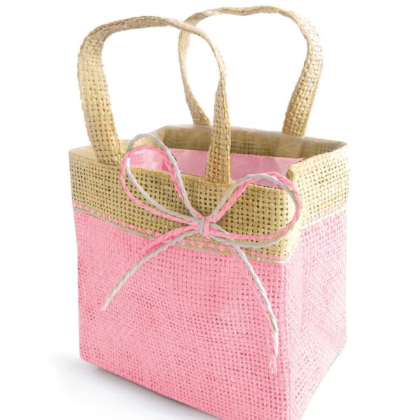BORSE FIJI CM 13X8X12 10PZ rosa (Cod. 18869-05)