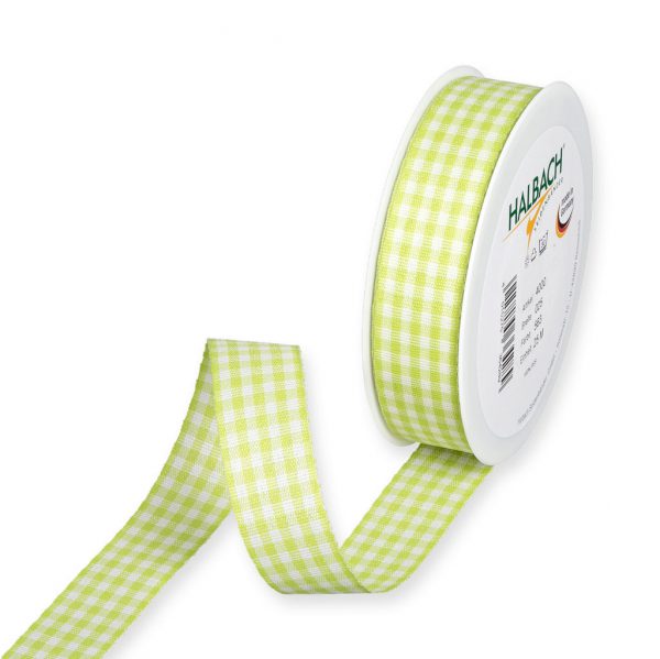 NASTRO QUADRI MM25 MT25 verde-chiaro (Cod. 3583-07)