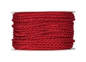 CORDONCINO MM4 MT25 rosso (Cod. 2999-19)
