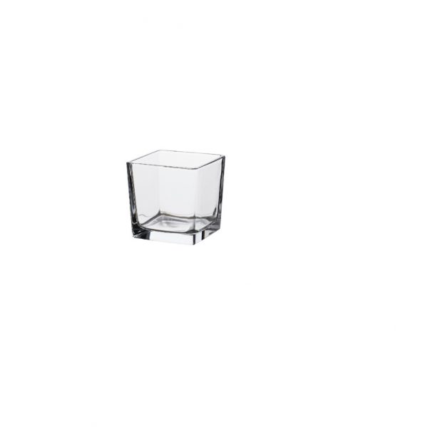 CUBO VETRO 6X6X6 CM  (Cod. 19018-04)