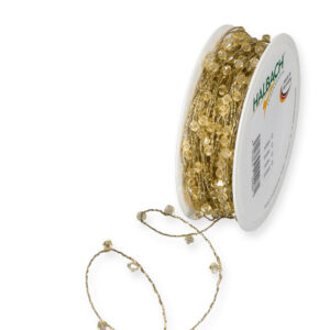 CORDONCINO PERLA 6MM 22MT oro (Cod. 30533-02)