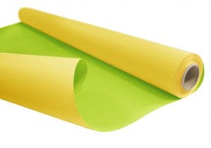 BOBINA CARTA DUOKRAFT 60GR H80 MT40 2 LATI giallo--verde-mela (Cod. 14939-02)