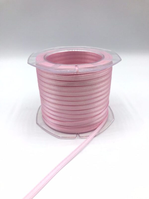 NASTRO DOPPIO RASO ALTA QUALITA' MM3 MT100 rosa-20 (Cod. 1067-05)