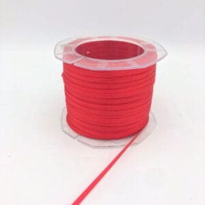 NASTRO DOPPIO RASO ALTA QUALITA' MM3 MT100 rosso-31 (Cod. 1067-06)