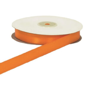 NASTRO DOPPIO RASO MM25 X 50MT  arancio-caldo-13 (Cod. 39339-22)