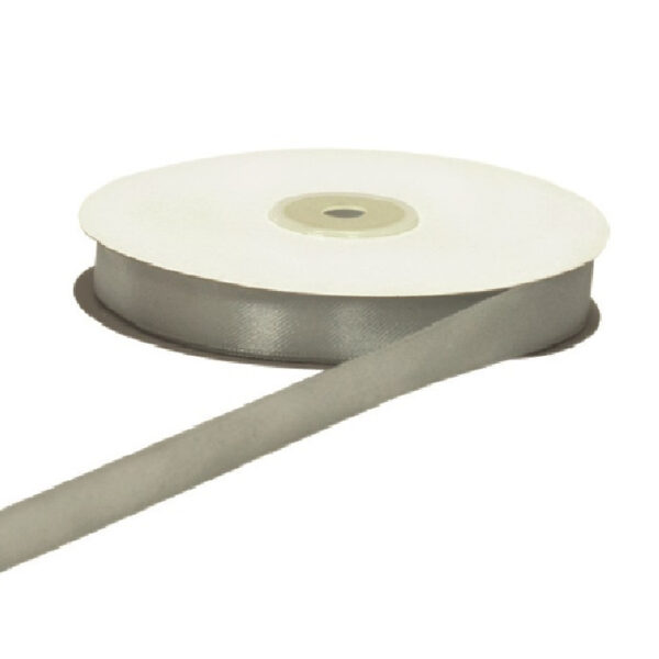 NASTRO DOPPIO RASO MM25 X 50MT  argento-24 (Cod. 39339-30)