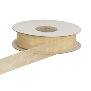 NASTRO ORGANZA MM40 MT50  avorio (Cod. 2398-06)